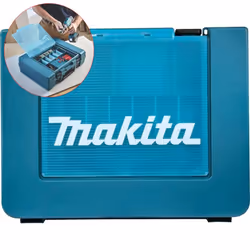 Makita 18v Tool Storage Carry Case Toolbox For Twin Pack Inc Organiser In Lid