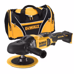 Dewalt DCM849N 18v Brushless XR Rotary Polisher 180mm Bare Unit + Tool Bag