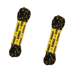 Dewalt Boot Shoe Laces 150mm Polyester Cotton 2 Pairs