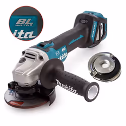 Makita DGA463Z 18v Cordless Brushless 115mm Angle Grinder Bare Tool + Flange Nut