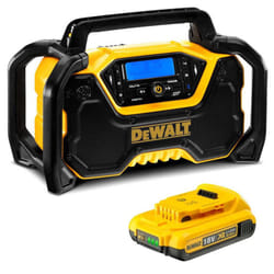 Dewalt DCR029 240v 12 - 18v XR Flexvolt Bluetooth DAB Digital Radio +18V Battery