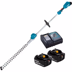 Makita DUN600LZ LXT 18v Li-Ion Brushless Pole Hedge Cutter Trimmer 2x5.0ah