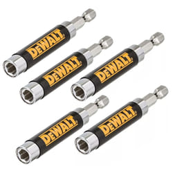 Dewalt DT7701 80mm Retracting Magnetic Screwdriver Bit Holder Finger Saver x 5