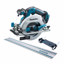 Makita DHS680Z 18v Lithium Brushless Circular Saw 165mm Bare Tool + Guide Rail