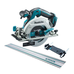 Makita DHS680Z 18v Lithium Brushless Circular Saw 165mm Bare Tool + Guide Rail