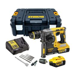 Dewalt DCH273P2 18v XR SDS+ Brushless Rotary Hammer Drill 2 x 5.0Ah +Chuck +Bits