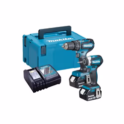 Makita 18v DLX2283RJ Brushless Kit DHP485 Hammer Drill DTD153 Impact Driver 3ah