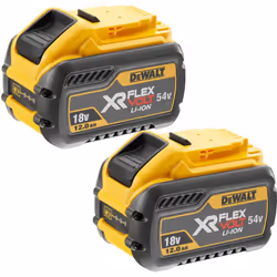 2 x Dewalt DCB548 18v / 54v XR Flexvolt 12.0ah Battery DCB548-XJ Flex Volt