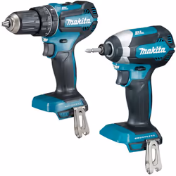 Makita 18v DLX2283 Brushless Kit DHP485 Hammer Drill DTD153 Impact Driver Bare