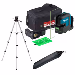 Makita SK105GDZ 12v CXT Green Self Leveling Cross Line Laser Level Body + Tripod