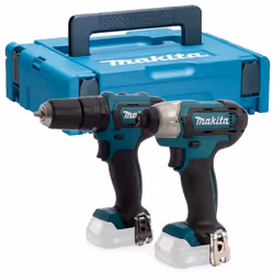 Makita CLX228 12v Max Lithium Combi Hammer Drill Impact Driver Bare + Makpac