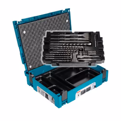 Makita 17 Piece SDS Plus Drill Bit + Bullet Cold Flat Chisel Set + Makpac 2 Case
