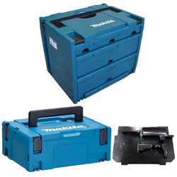 Makita P-84349 MAKPAC 5 Drawer Stacking Connector Tool Case TYPE 4 + 2 + Inlay
