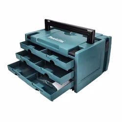 Makita P-84333 MAKPAC 6 Drawer Stacking Connector Tool Case TYPE 3 + 2 + Inlay
