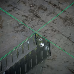 Dewalt DW088CG Green Cross Line Laser Level Self Levelling + Bracket + Tripod