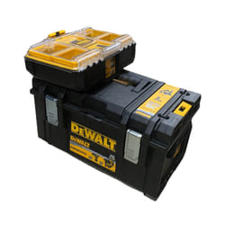 Dewalt Tough System DS300 Stackable Case Tool Box + 1/2 Width Deep Organiser