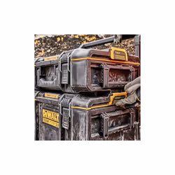 2x Dewalt Tough System 2.0 DWST83293-1 DS166 Stackable Toolbox Case 4 Organisers