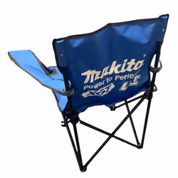 Makita LXT XGT Blue Folding Camping Chair Outdoor Garden Beach Fishing + Bag