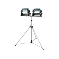 Makita DML809 18v 240v LXT Li-Ion LED Work Light Site Torch Twin Pack & Tripod