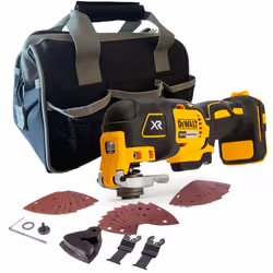 Dewalt DCS355N 18v XR Brushless Oscillating Multi Tool Bare + 29 Accessories Bag