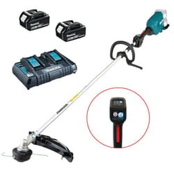 Makita DUR369LZ Twin LXT 18v 36v Li Brushless Brush Cutter Strimmer 43cm 2x6Ah