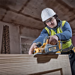 Dewalt DCP580N 18v XR Cordless Brushless Planer & Fence & DCS369N Recip Saw Bare