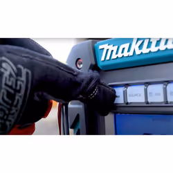 Makita DMR301 Digital DAB Built in Charger Site Radio DAB Bluetooth & 18v BL1850