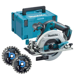 Makita DHS680ZJ 18v Lithium Brushless Circular Saw 165mm Makpac + 2 Extra Blades