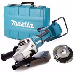 Makita DGA900ZK 18v / 36v Cordless Brushless 230mm 9" Angle Grinder + Quick Nut