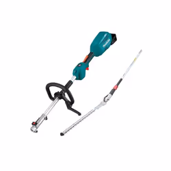 Makita DUX18Z Brushless 18v LXT Cordless Split Shaft Multi Tool + Hedge Timmer
