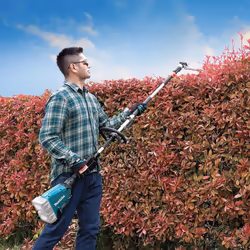 Makita DUX18Z Brushless 18v LXT Cordless Split Shaft Multi Tool + Hedge Timmer