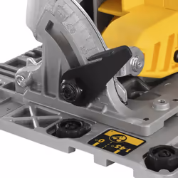 Dewalt DCS572N 18v XR Brushless 184mm Circular Saw + Guide Rail Base Bare Unit