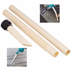 Makita DUB185Z 18v LXT Cordless Blower Vacuum + Flexible Hose Nozzle + Bag Bare