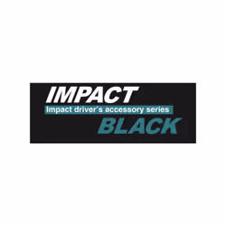 2 x Makita 8 Piece Black Screwdriver Impact Rated Bit Set Pozi PZ2 1 3+ Key Ring