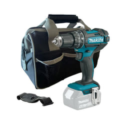 Makita DHP482Z 18v LXT 2 Speed Cordless Combi Drill Bare + 12" Black Tool Bag