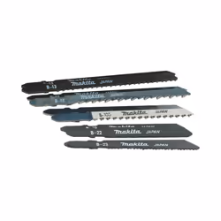 Makita 20 Piece Jigsaw Blade Set 50mm 70mm Wood Metal Plastic Aluminium + Case