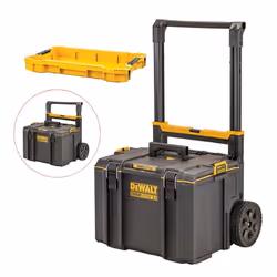 Dewalt Tough System 2.0 DWST83295-1 DS450 Rolling Mobile Tool Storage Box + Tray