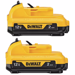 Dewalt DCB122 XR Slide Battery Pack 12V 2.0Ah Li-ion DCB122-XJ - Fits 10.8v x 2