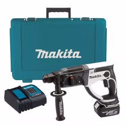 Makita DHR202STW 18V 2kg Lithium SDS Hammer Drill + 1 x 5.0 Batteries + Case