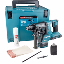 Makita DHR280Z 36v / 18v LXT Twin SDS Brushless Hammer Drill AVT + Case +Chuck