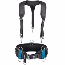 Makita E-05321 Blue Super Heavyweight Tool Belt Strap System + Heavy Duty Braces