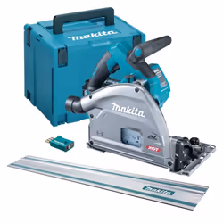 Makita SP001GZ03 40v MAX XGT Brushless Plunge Saw 165mm Bare + Case + 1.0m Rail