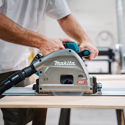 Makita SP001GZ03 40v MAX XGT Brushless Plunge Saw 165mm Bare + Case + 1.0m Rail