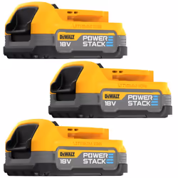 DeWalt DCBP034 18v Compact Powerstack Battery DCBP034-XJ - Triple Pack Batteries