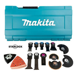 Makita Starlock Multi Tool 44 Piece Set Plunge Segment Blade Sanding Sheet DTM52