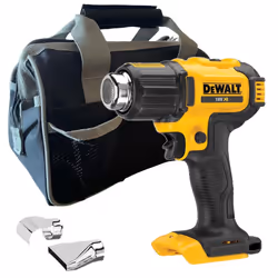 Dewalt DCE530N XR 18V Cordless Heat Gun Bare - Includes 2 Nozzles + Tool Bag