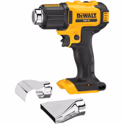 Dewalt DCE530N XR 18V Cordless Heat Gun Bare - Includes 2 Nozzles + Tool Bag