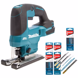 Makita DJV184Z 18v LXT Brushless Top Handle Jigsaw Bare +25 Super Express Blades