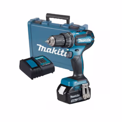 Makita DHP485STX 18V LXT Lithium Brushless Combi Hammer Drill - 1 x 5.0ah