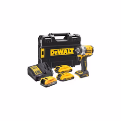 Dewalt 18v XR DCF921D2 Brushless 1/2 Torque Wrench Hog Ring Powerstack + x2 2ah